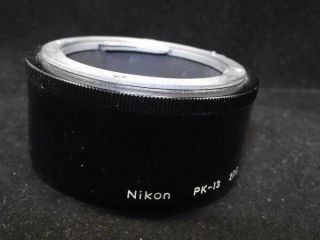 Vintage Nikon Pk - 13 27.  5mm Auto Extension Tube