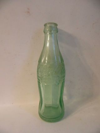 Vintage Green Glass Coca Cola Bottle Embossed Reidsville Nc