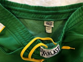 Vintage Everlast Heritage Boxing Equipment Pants Zippered Ankles Larry Holmes L 4