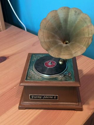 Vintage Gramy - Phone 8 Gramophone Record Player Am Transistor Radio