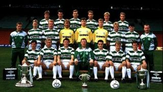 Retro Celtic 1988 Centenary Umbro Football Shirt CR Smith Large Vintage Jersey 2
