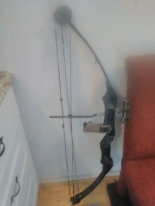 Vintage Bear Grizzly String Length 39 " Cam 38 " Compound Bow