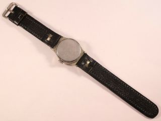 Vintage RONE ' WATERPROOF ' Taubert Borgel Cased 15 Jewel Watch - Bullseye Dial 4