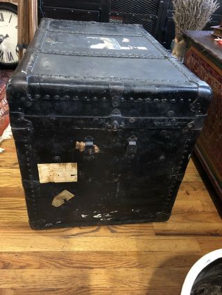 Vintage Antique Steamer Trunk