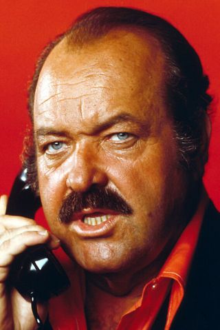 Cannon William Conrad Holding Vintage Telephone 24x36 Color Poster Print