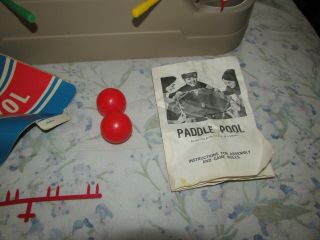 Paddle Pool 1970 Milton Bradley Game Vintage 100 Complete EOC 4