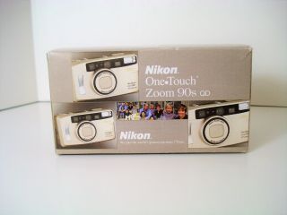 Nikon One Touch Zoom 90s 35mm Point & Shoot Film Camera,  Vintage Camera,