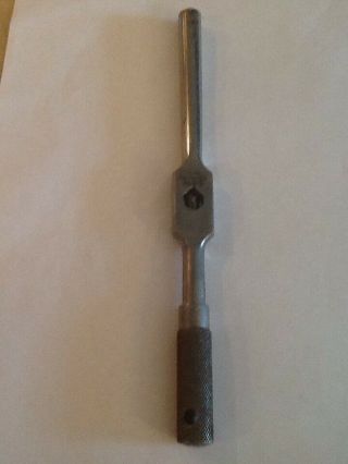 Vintage Starrett No.  91b Tap Wrench 3/16 " - 1/2 " Tap
