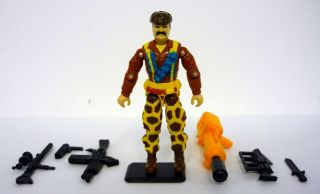 Gi Joe Leatherneck Vintage Action Figure Battle Corps Complete C9,  V3 1993