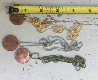 1 Men ' s vtg Coin Necklace Risque Flip Coin Jewelry nude Pin Up Girl 1970s retro 5