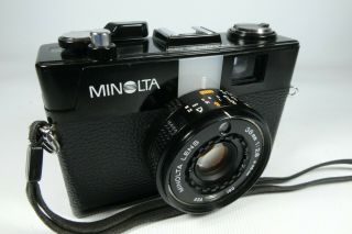 Old Vintage Minolta Hi - Matic G2 Compact 35mm Film Camera Please Read