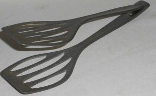 Westmark Duetto Aluminum Double Spatula/tongs Vintage Kitchen Made In Germany