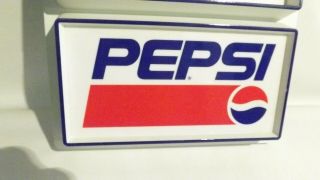 vintage style pepsi wall hanging clock and 2
