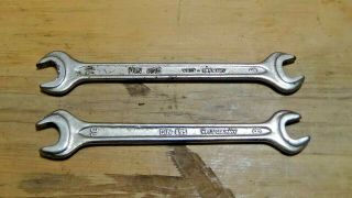 Vintage Din 895 West Germany Spanners,  8mm,  9mm,  10mm Open End