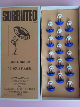 Vintage Subbuteo Table Rugby Team R26 Doncaster,  Warrington