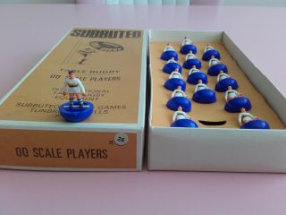 Vintage Subbuteo Table Rugby Team R26 Doncaster,  Warrington 3