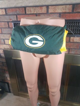 Vintage Green Bay Packers Nfl Football Team Issued Belt Handwarmer Brett Favre
