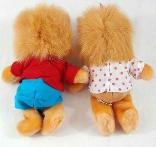 VTG Berenstain Bears Brother Bear and Sister Bear Plush Applause 1989 Set of 2 4