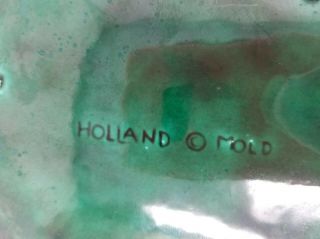 Vintage Holland Mold 1966 Ceramic Serving Christmas Tree Dish 5