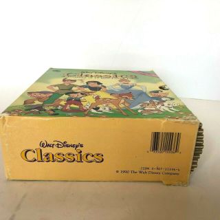 Disney vintage classics set of 12 Little Golden Books 1990 Walt Disney Company 4
