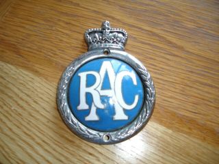 Vintage Rac Badge (from 1960 