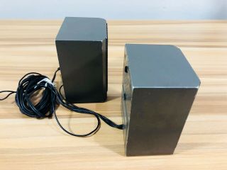 Vintage SEARS Computer PC/PORTABLE Powered Speakers Audio retro 3