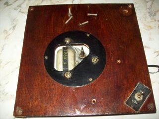 Vintage Sears Silvertone Phonograph Electric Turntable Table Motor Board Plate