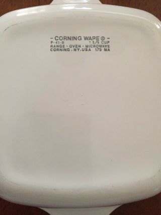 Vintage Corning Ware Spice of Life Petite Pan P - 41 - B 1 3/4 cup 3