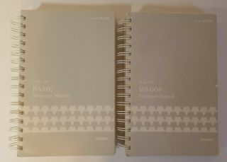Vintage 1986 - 87 Tandy 1000 Hx & Tx Manuals And Reference Guide 10 Total