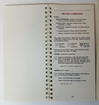 Vintage 1986 - 87 Tandy 1000 HX & TX Manuals and Reference Guide 10 Total 7