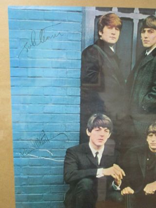 Rock n ' Roll The Beatles London Palladium 1975 poster Inv G4359 3