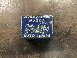 Vintage General Electric Mazda Auto Lamps Filled