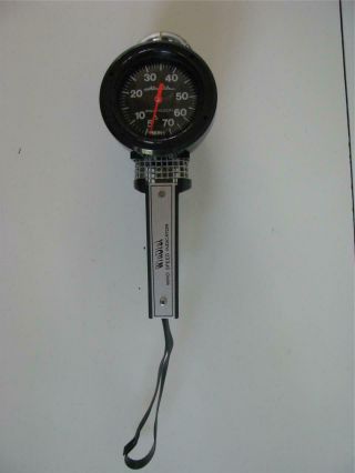 Wind Speed Velocity Indicator & Compass,  Airguide Windial,  Handheld,  Vintage 2