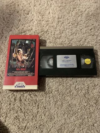 Hell Night (VHS,  1999) Vintage Horror HTF Rare 2