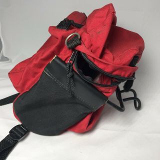 Vintage CANNONDALE Deluxe Handlebar Bag w/Bracket - - Red - - USA 3