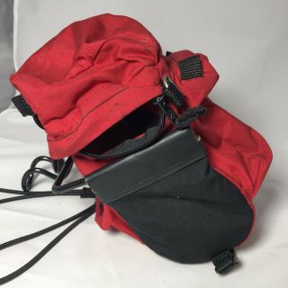 Vintage CANNONDALE Deluxe Handlebar Bag w/Bracket - - Red - - USA 4