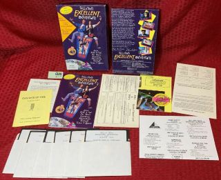 Bill & Ted’s Adventure Vintage Box Pc Game Ibm Software