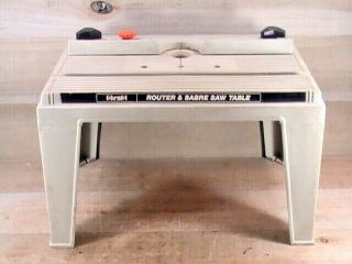 Vintage Hirsh Router & Sabre Saw Table Adjustable Fence Guard 18 " X13 - 1/4 " X 11 "