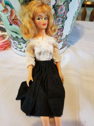 Vintage 1965 Ideal Blonde Misty 12 " Doll Doesn 