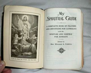 Vintage Catholic Prayer Book My Spiritual Guide 1947 Prayers and Devotions 7