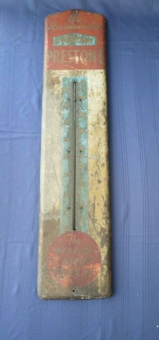 Vintage Prestone Eveready Thermometer