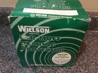 Vintage Earmuffs: Willson Sound Barrier Professional Hearing Noise Protection