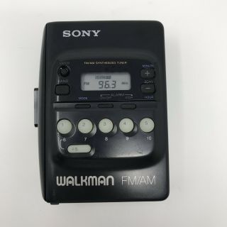 Vintage Sony Walkman Wm - Fx20 Radio Works/ Cassette Tape Player Does Not Work