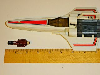 Vintage 1978 Battlestar Galactica Colonial Viper With Figure by Mattel 8