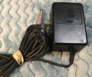 Nintendo Ac Adapter Snes Power Cord Black Oem Sns - 002 Vintage