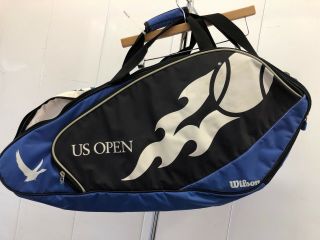 U S Open Tennis Championships,  Vintage Wilson,  Triple Zip,  Nyc,  Racquets Bag,  Carrier