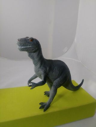 Vintage Imperial Allosaurus Dinosaur Toy - Grey