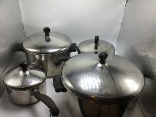 8 - Piece Vintage Farberware Cookware Set