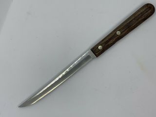 Vintage Case Xx Cap 204 6 " Fillet / Boning Knife With Wood Handle