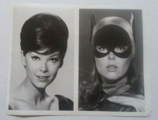 1967 Vintage Batman Tv Show Press Photo Yvonne Craig As Batgirl